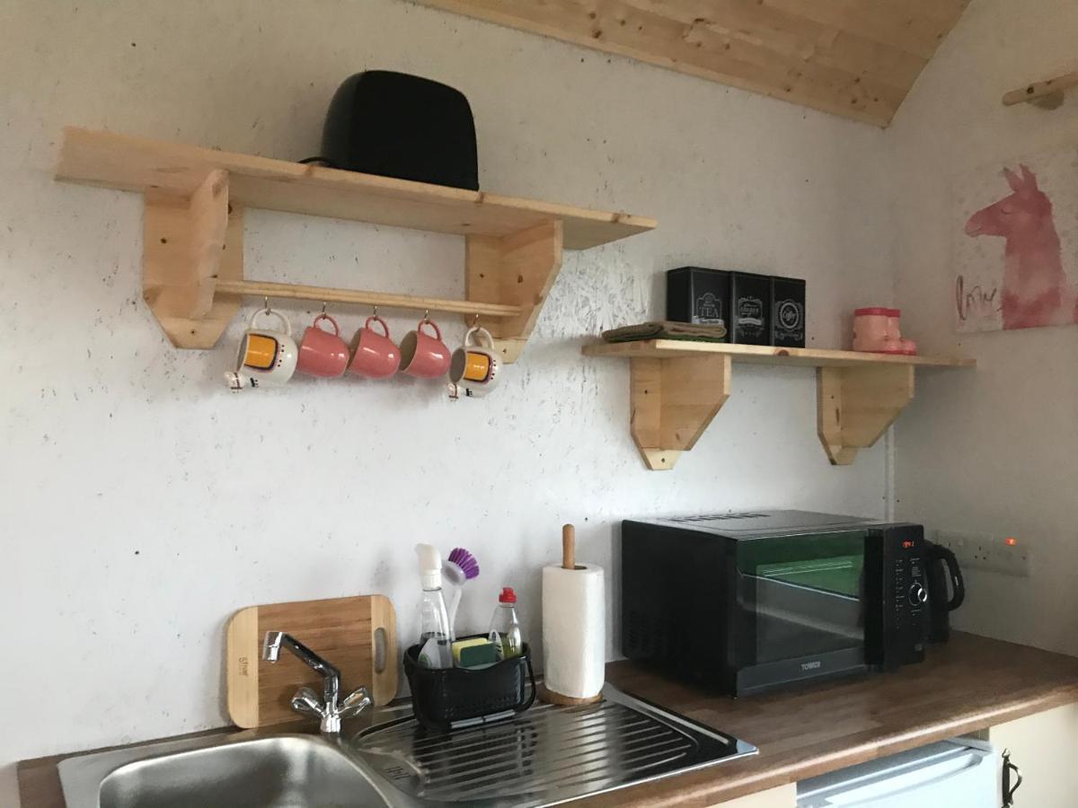 The Beautiful Lazy Llama Shepherd Hut Farm Stay Ballyshannon Esterno foto
