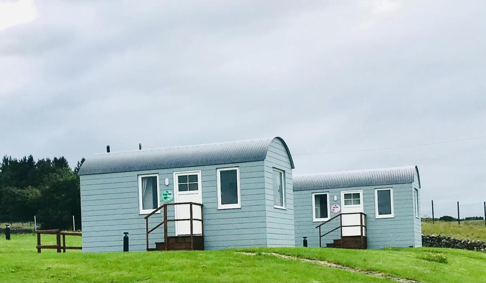 The Beautiful Lazy Llama Shepherd Hut Farm Stay Ballyshannon Esterno foto
